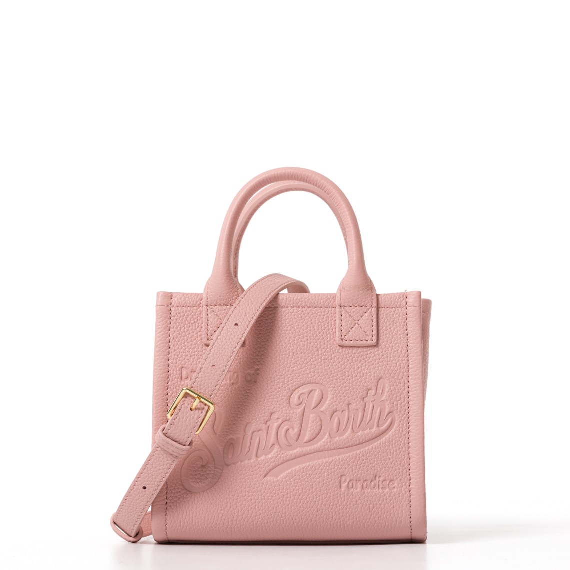 Borsa Vanity mini in pelle martellata Mc2 Saint Barth