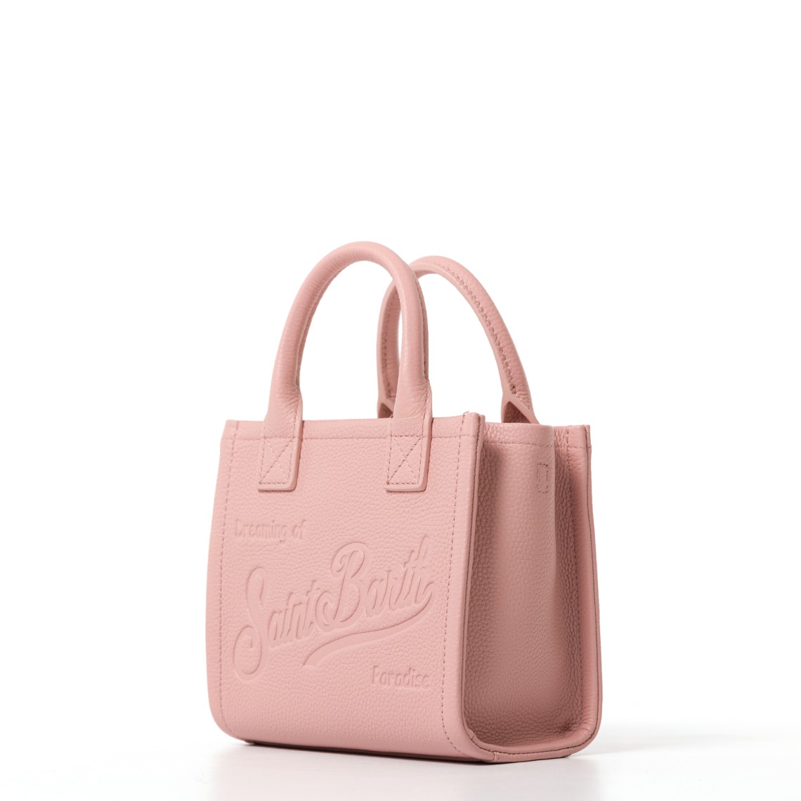 Borsa Vanity mini in pelle martellata Mc2 Saint Barth