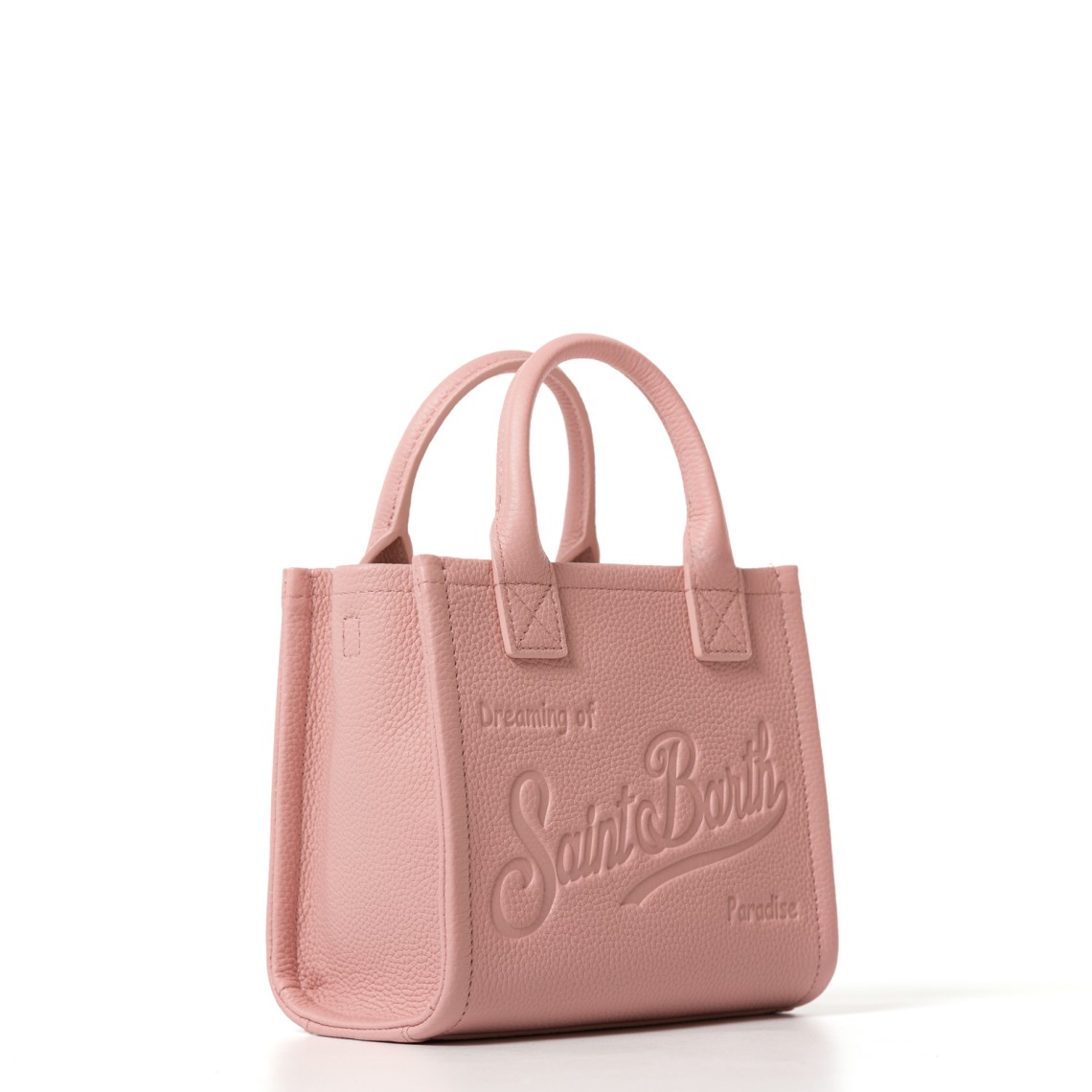 Borsa Vanity mini in pelle martellata Mc2 Saint Barth