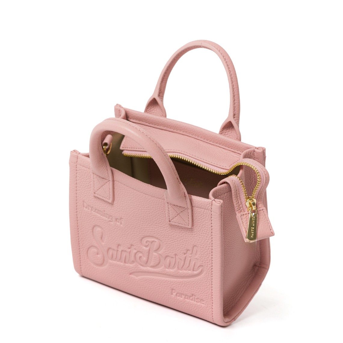 Borsa Vanity mini in pelle martellata Mc2 Saint Barth