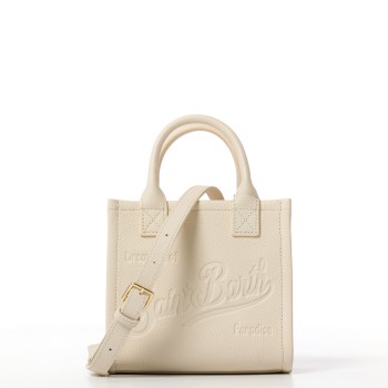 Borsa Vanity mini in pelle martellata Mc2 Saint Barth