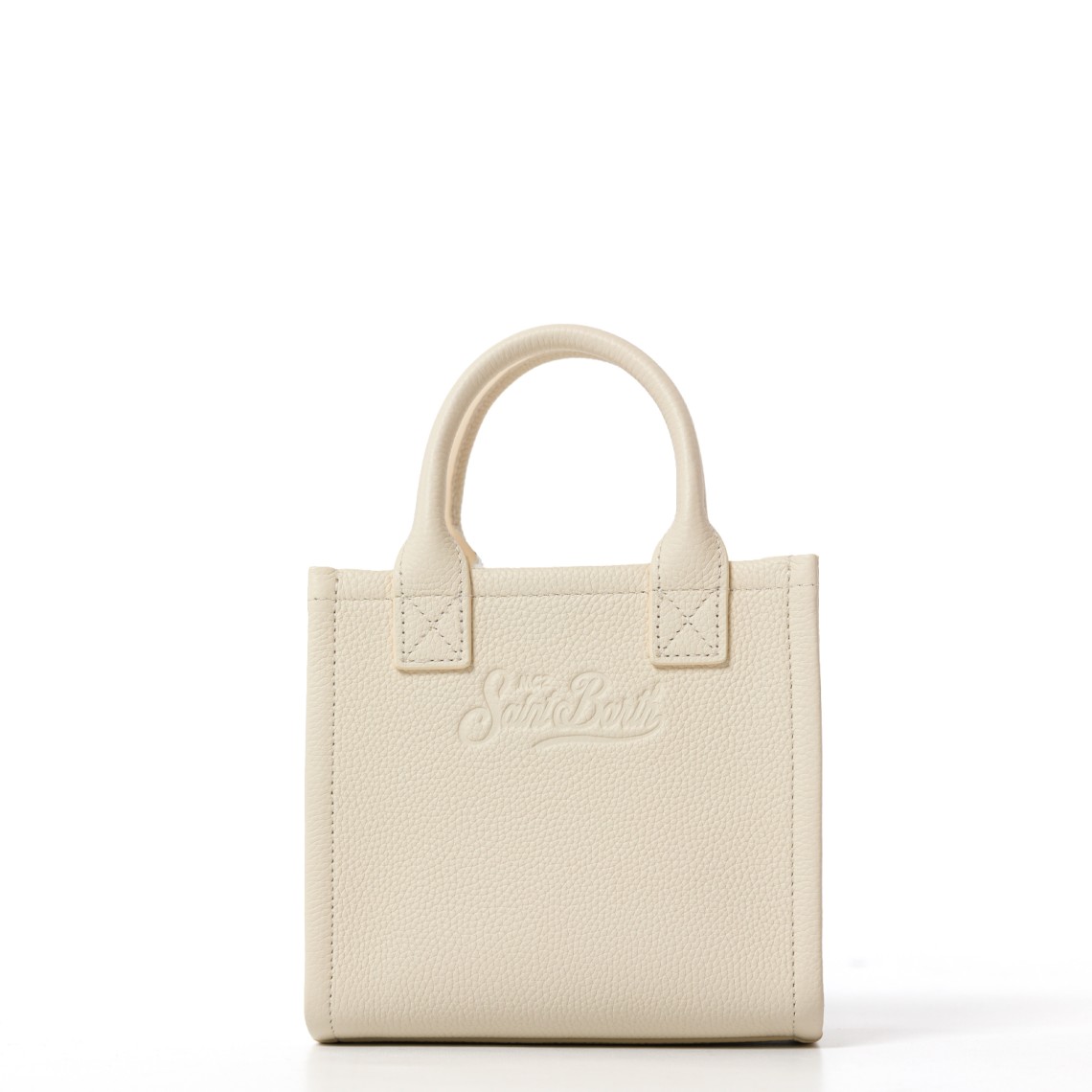 Borsa Vanity mini in pelle martellata Mc2 Saint Barth