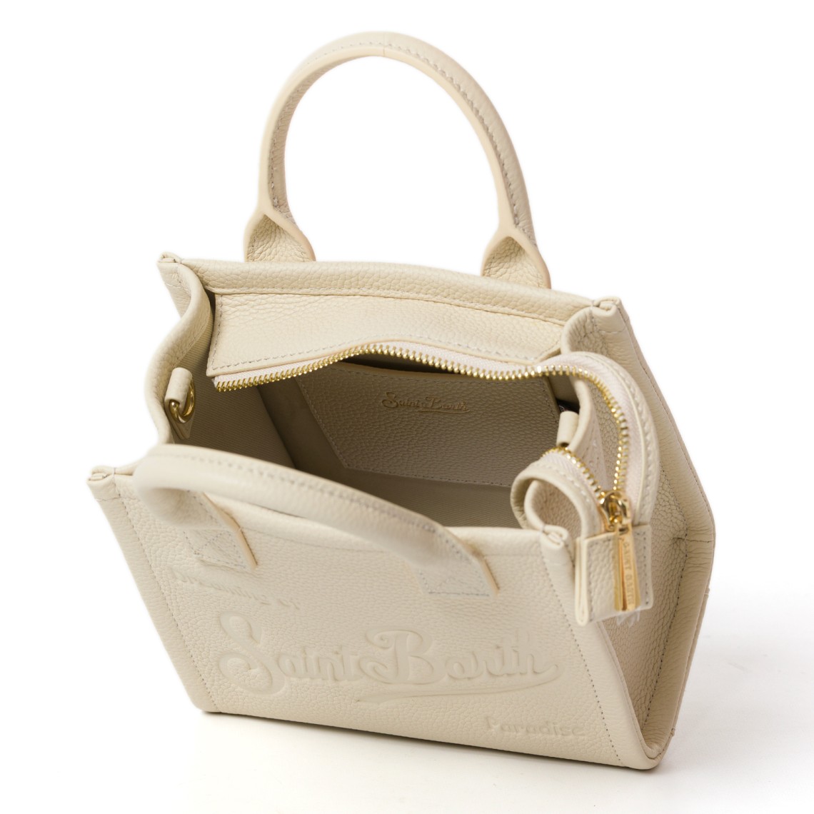 Borsa Vanity mini in pelle martellata Mc2 Saint Barth