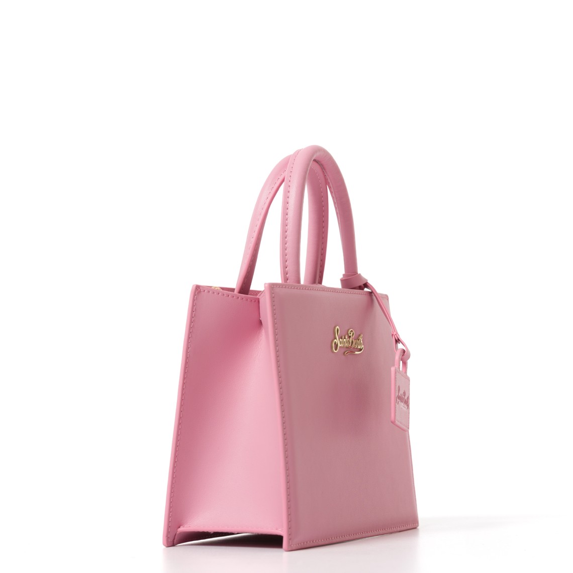 Borsa Shop mini strutturata in pelle liscia Mc2 Saint Barth