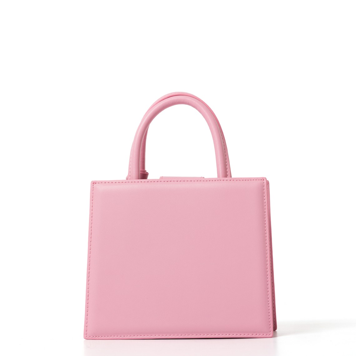 Borsa Shop mini strutturata in pelle liscia Mc2 Saint Barth