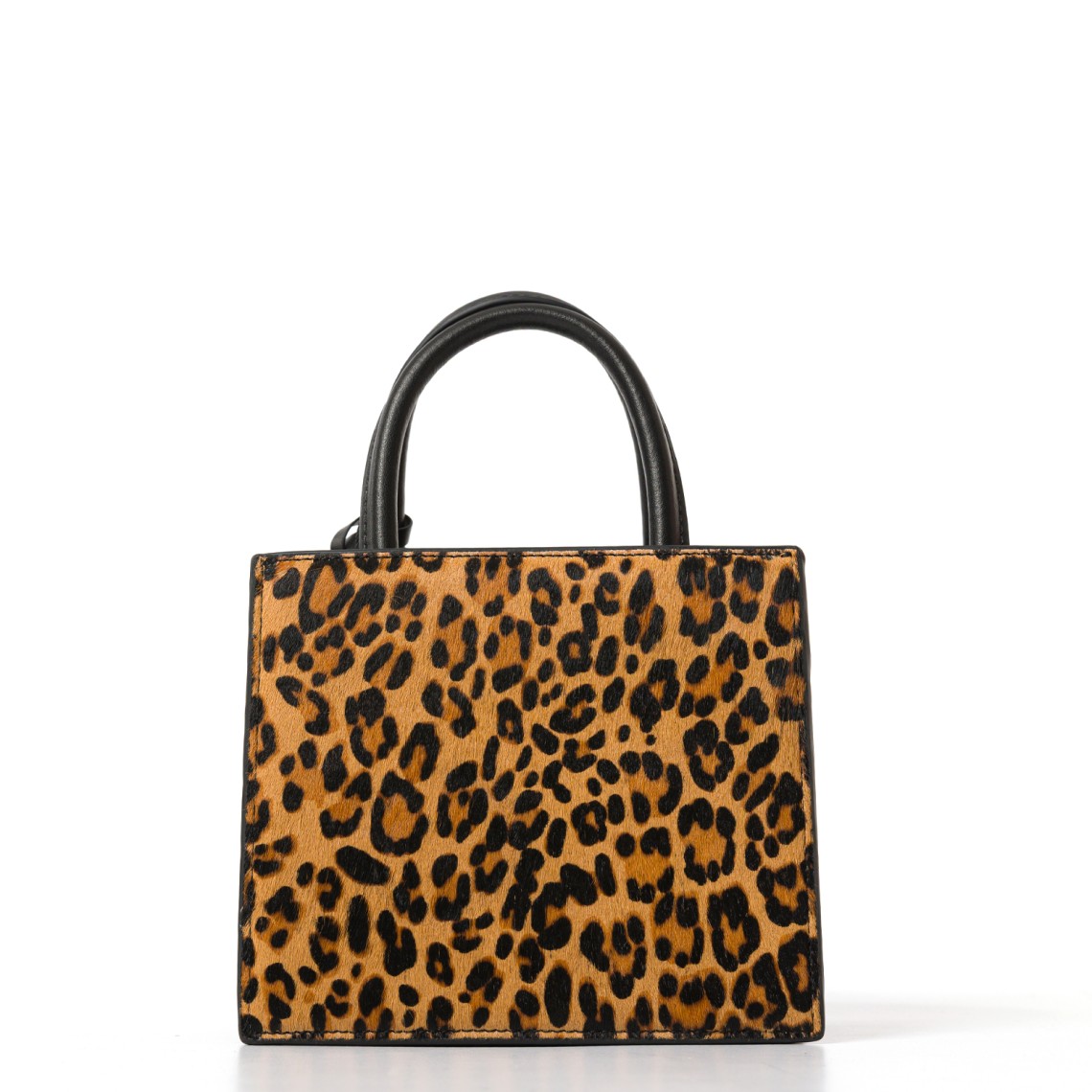 Borsa Shop Mini strutturata in cavallino Mc2 Saint Barth