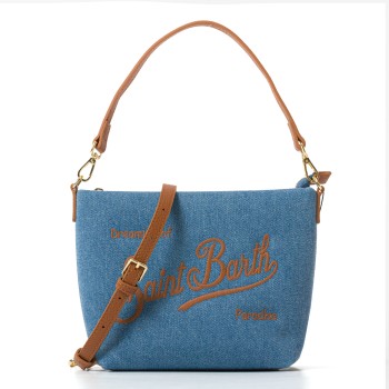 Borsa Aline Bag in denim Mc2 Saint Barth