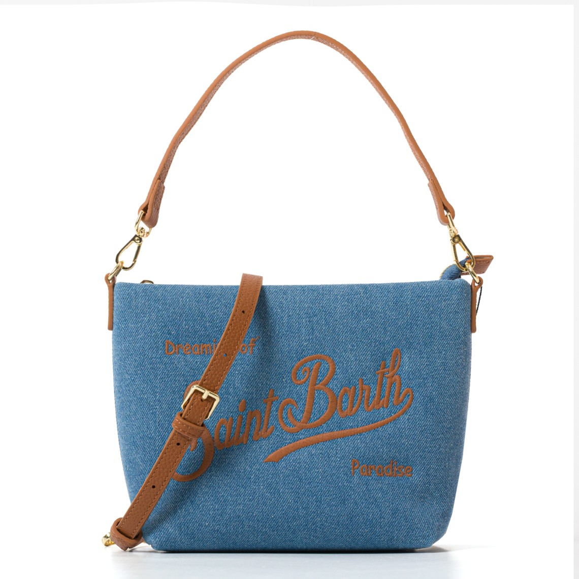 Borsa Aline Bag in denim Mc2 Saint Barth