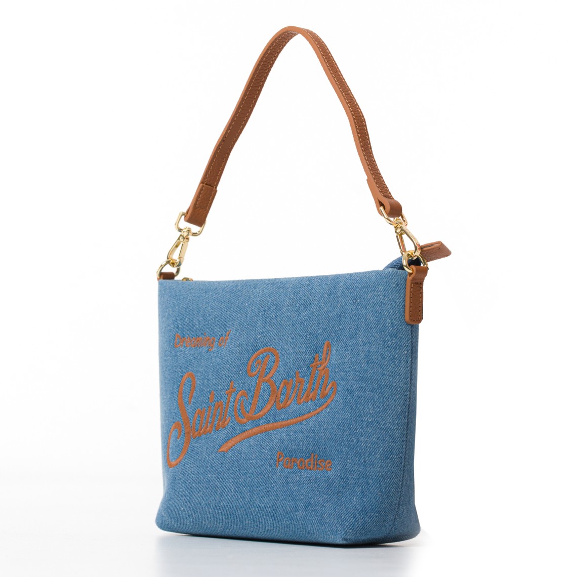 Borsa Aline Bag in denim Mc2 Saint Barth