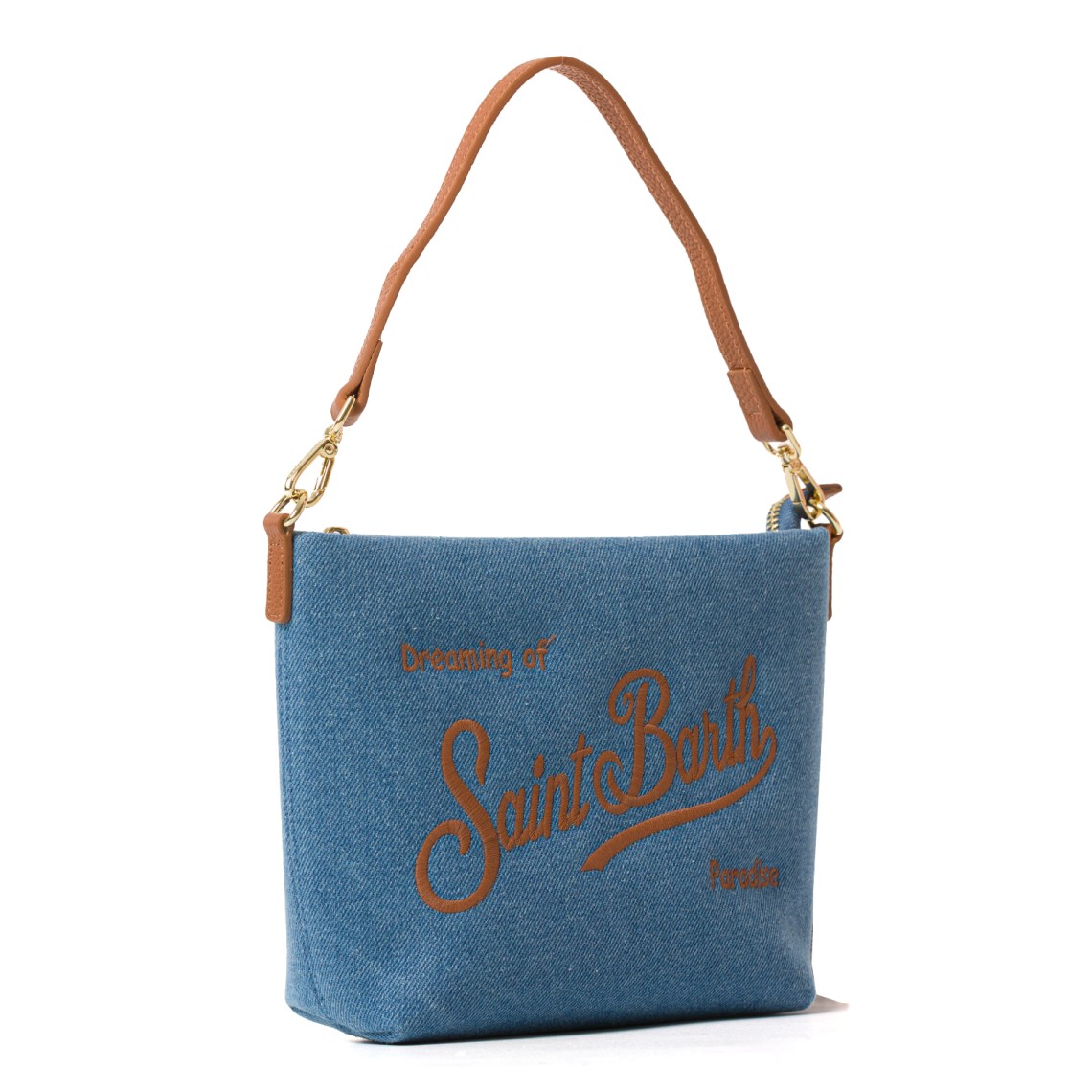 Borsa Aline Bag in denim Mc2 Saint Barth