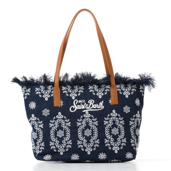 Borsa City Bag Mid con frange medium Sangallo Mc2 Saint...