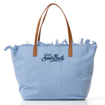 Borsa City Bag regular con frange Mc2 Saint Barth