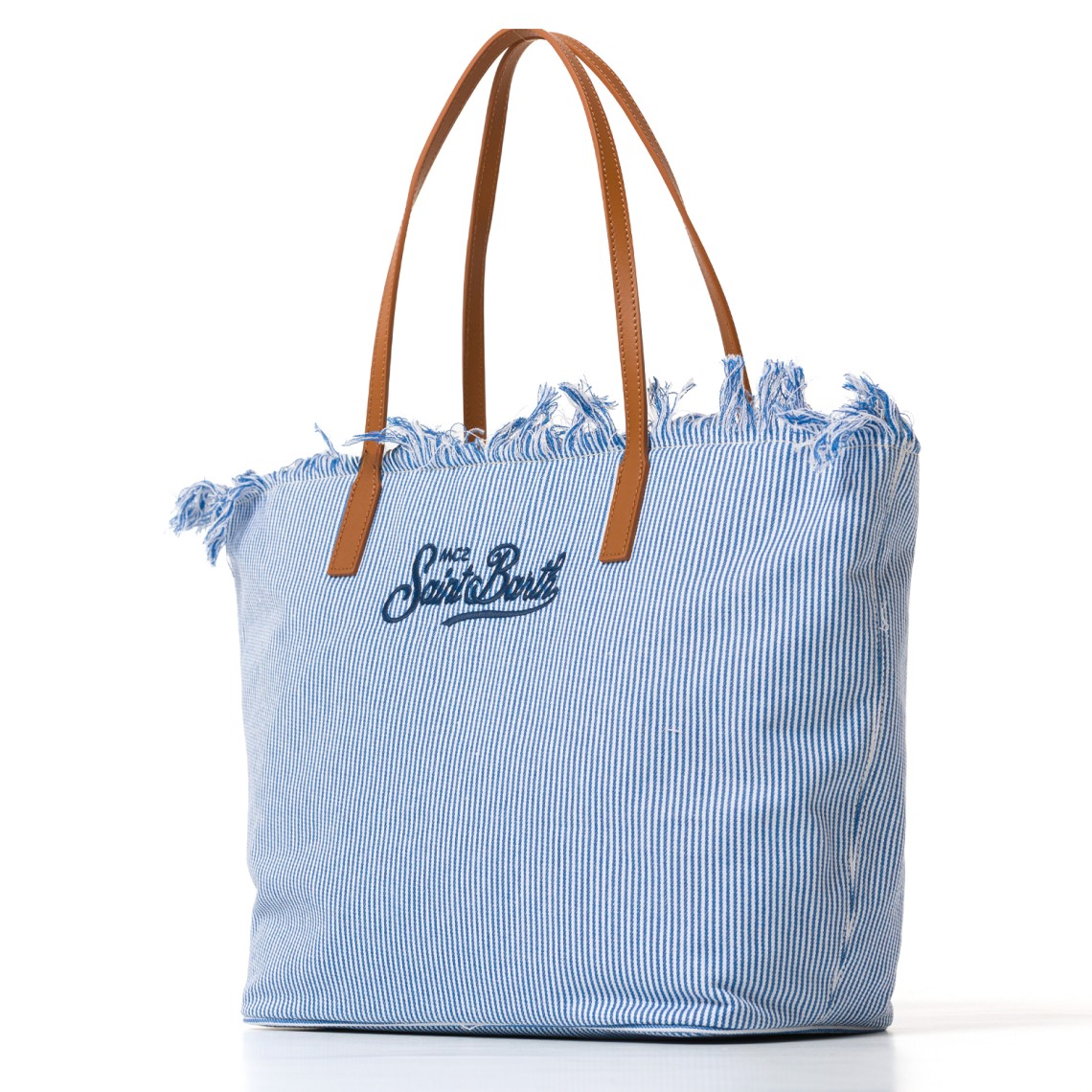 Borsa City Bag regular con frange Mc2 Saint Barth