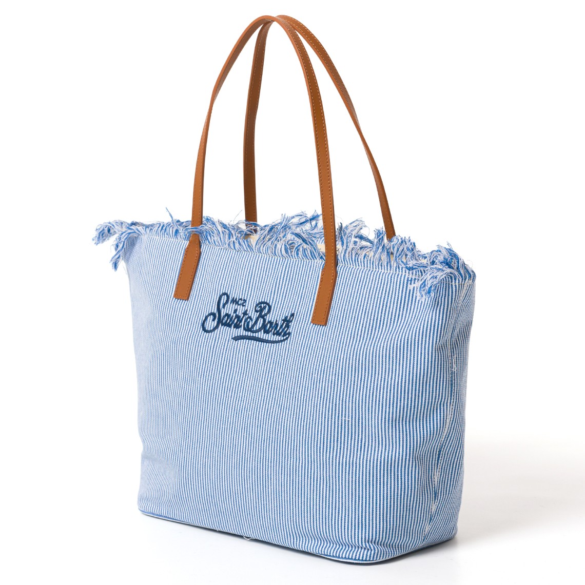 Borsa City Bag regular con frange Mc2 Saint Barth