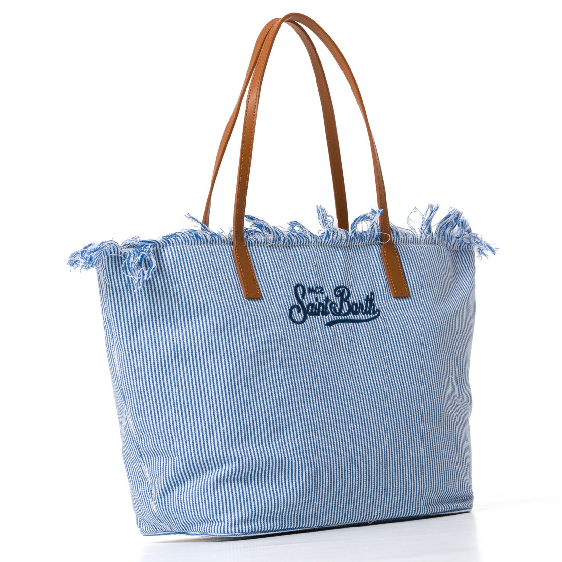 Borsa City Bag regular con frange Mc2 Saint Barth