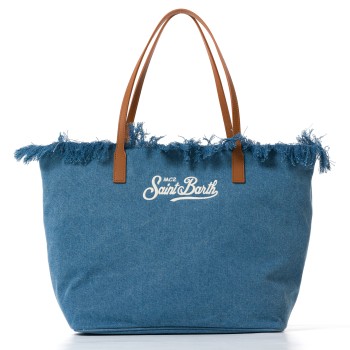 Borsa City Bag regular con frange Mc2 Saint Barth