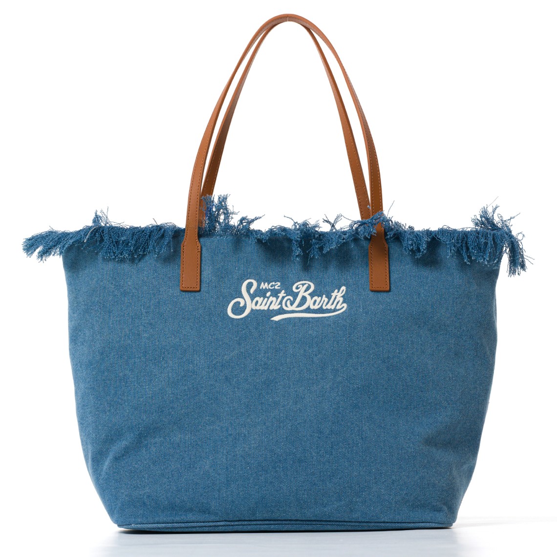Borsa City Bag regular con frange Mc2 Saint Barth