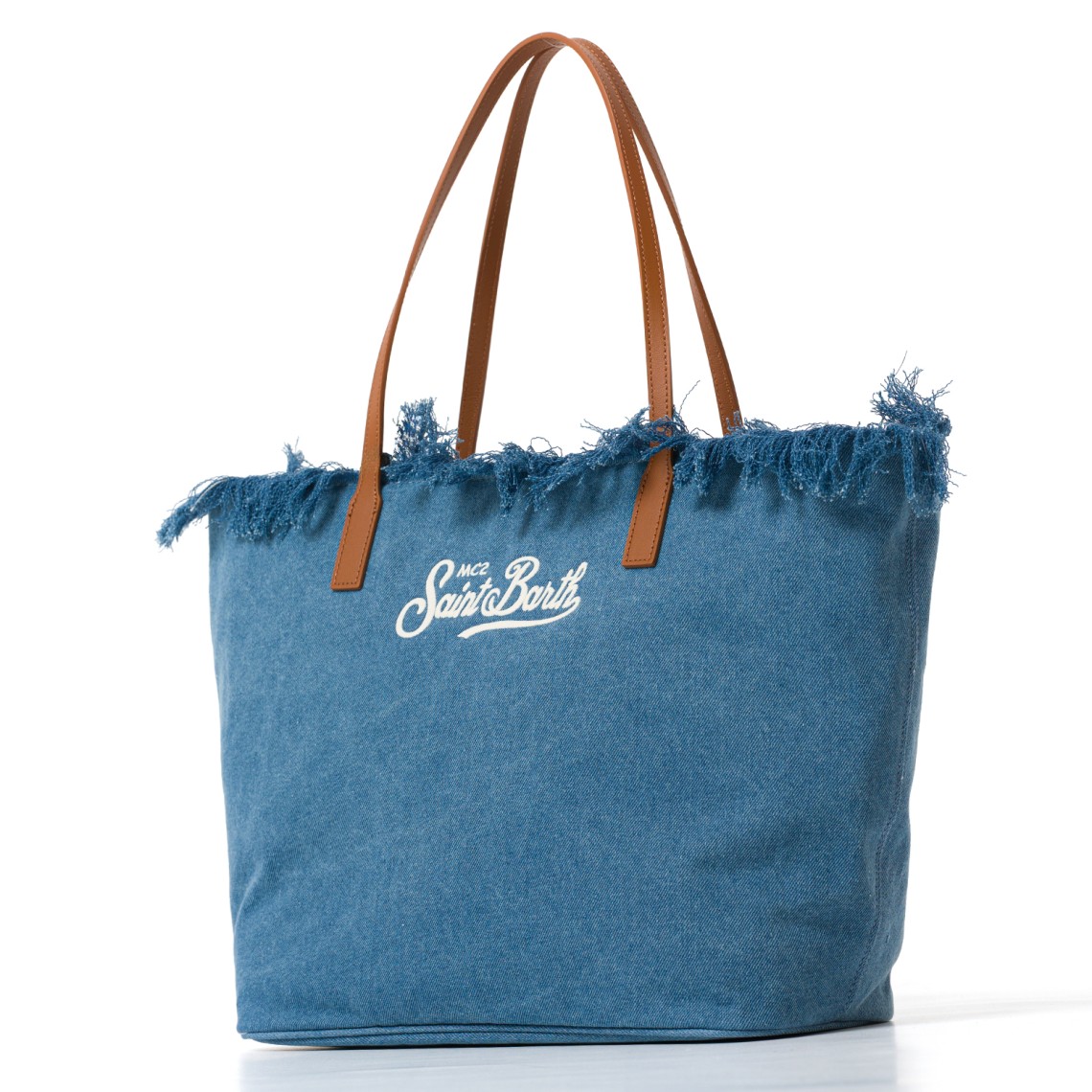 Borsa City Bag regular con frange Mc2 Saint Barth