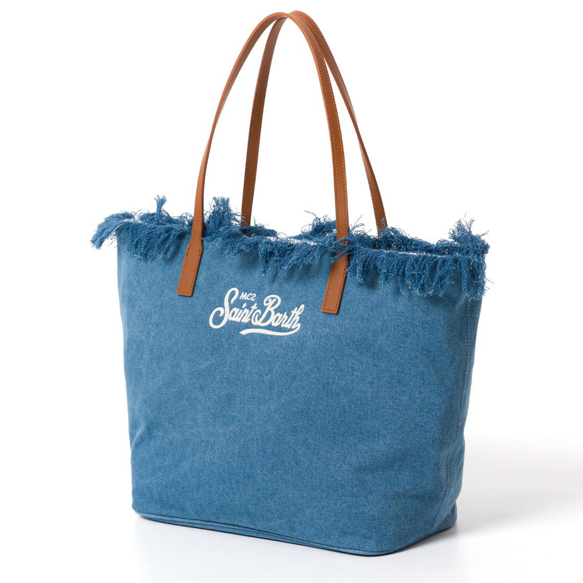 Borsa City Bag regular con frange Mc2 Saint Barth