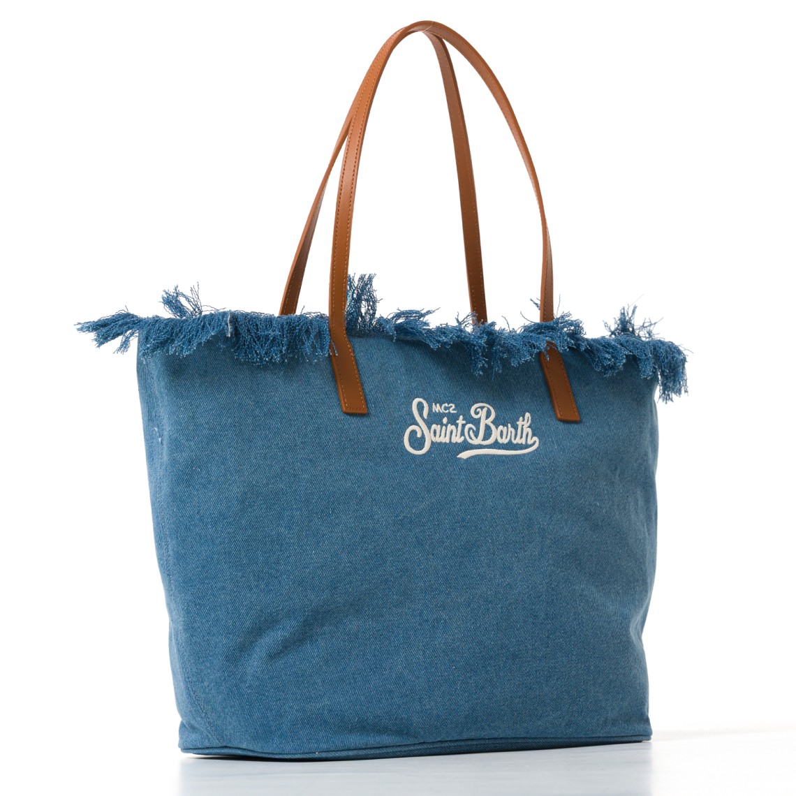 Borsa City Bag regular con frange Mc2 Saint Barth