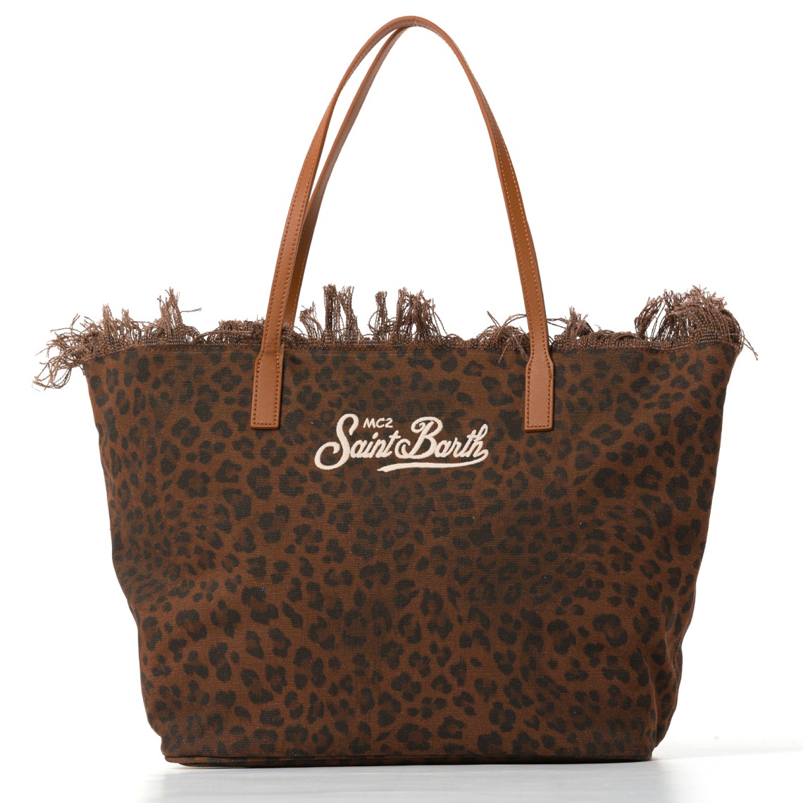 Borsa City Bag regular con frange Mc2 Saint Barth