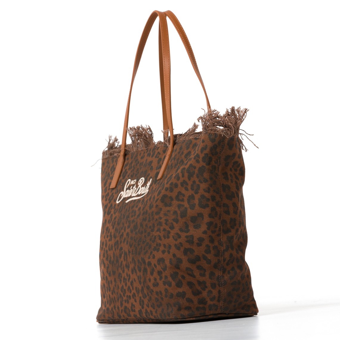 Borsa City Bag regular con frange Mc2 Saint Barth