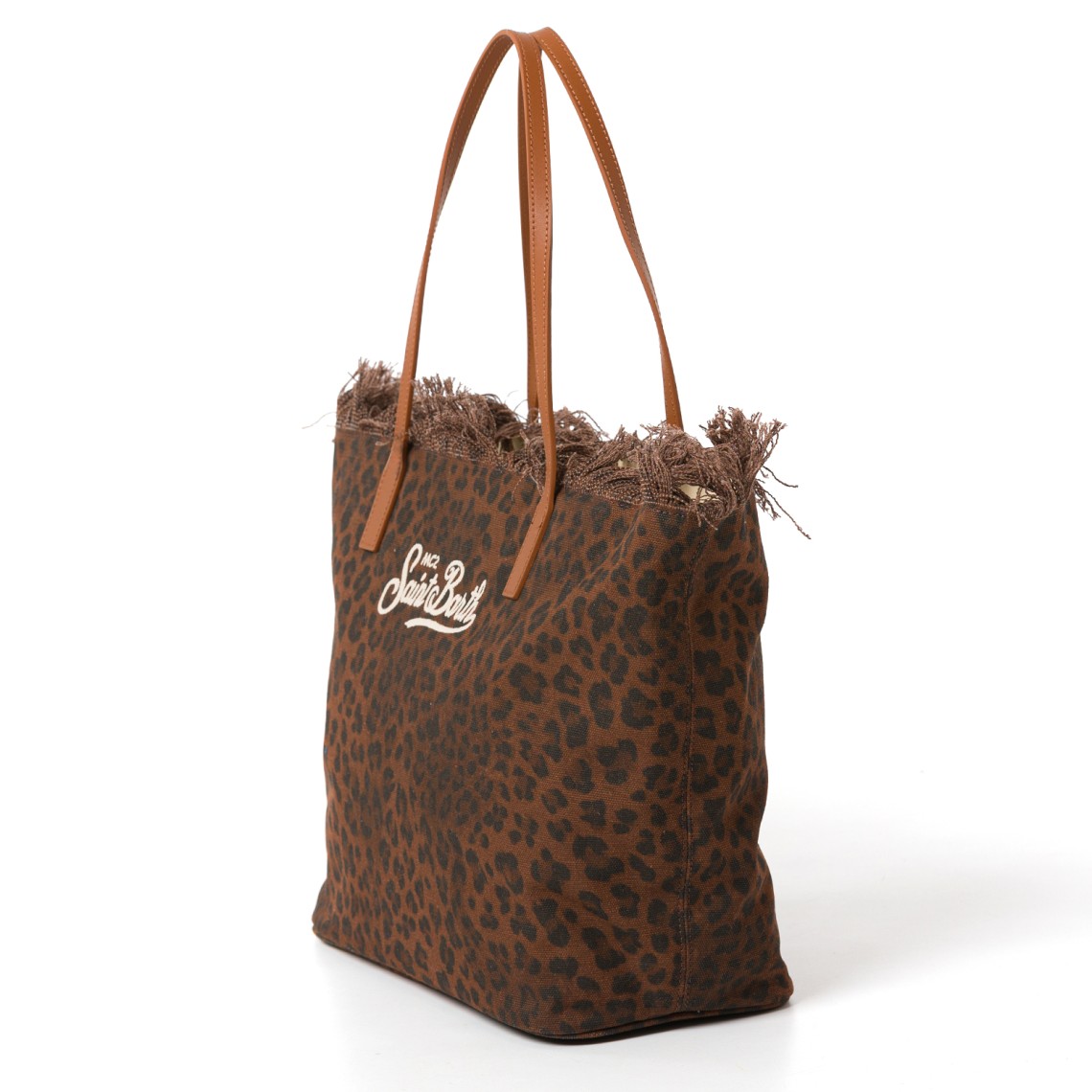 Borsa City Bag regular con frange Mc2 Saint Barth