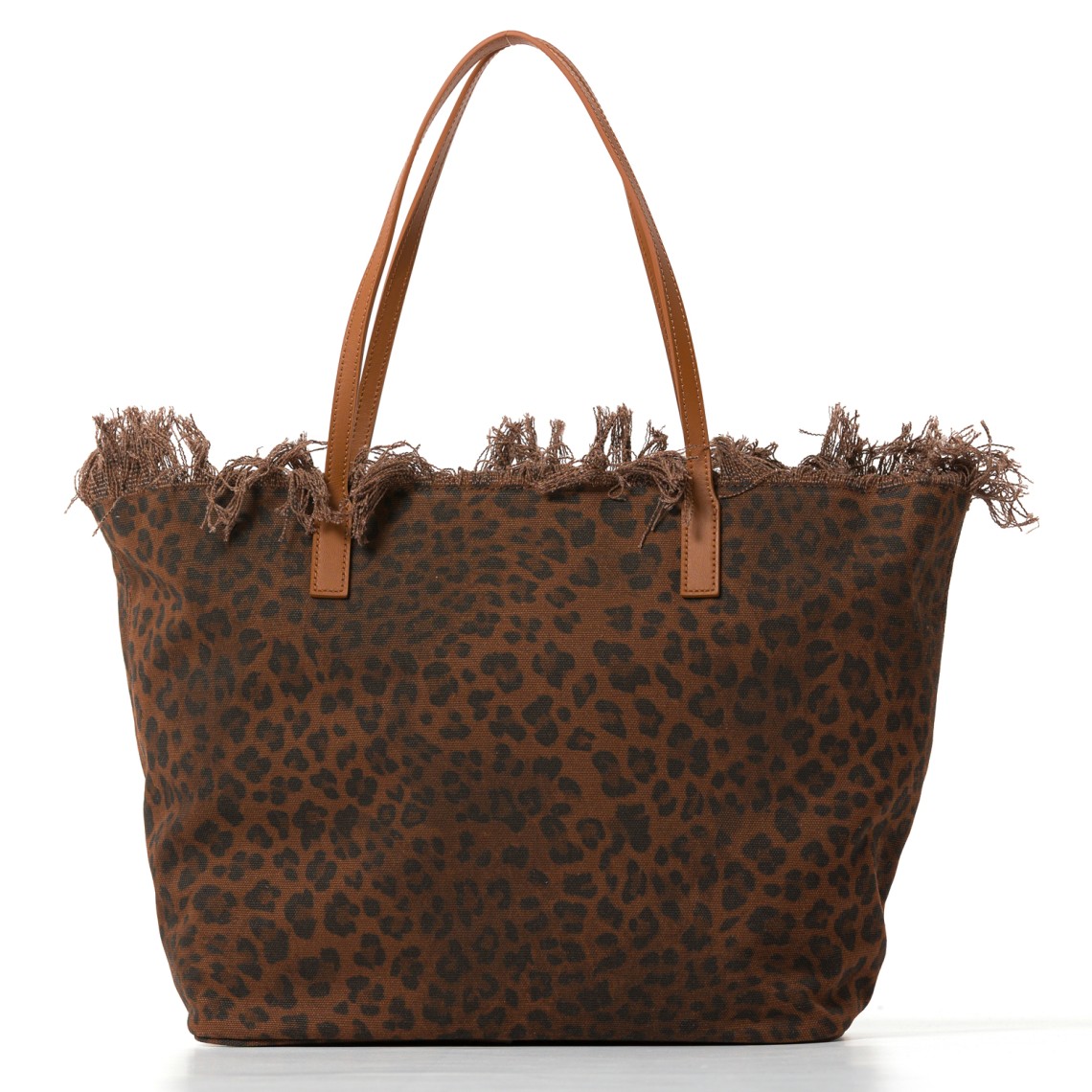 Borsa City Bag regular con frange Mc2 Saint Barth