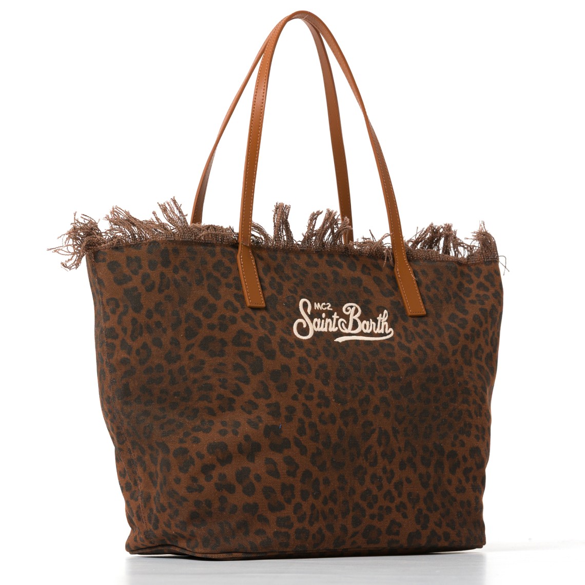 Borsa City Bag regular con frange Mc2 Saint Barth