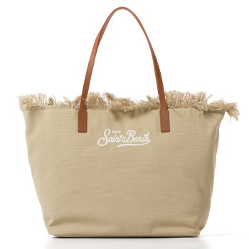 Borsa City Bag regular con frange Mc2 Saint Barth