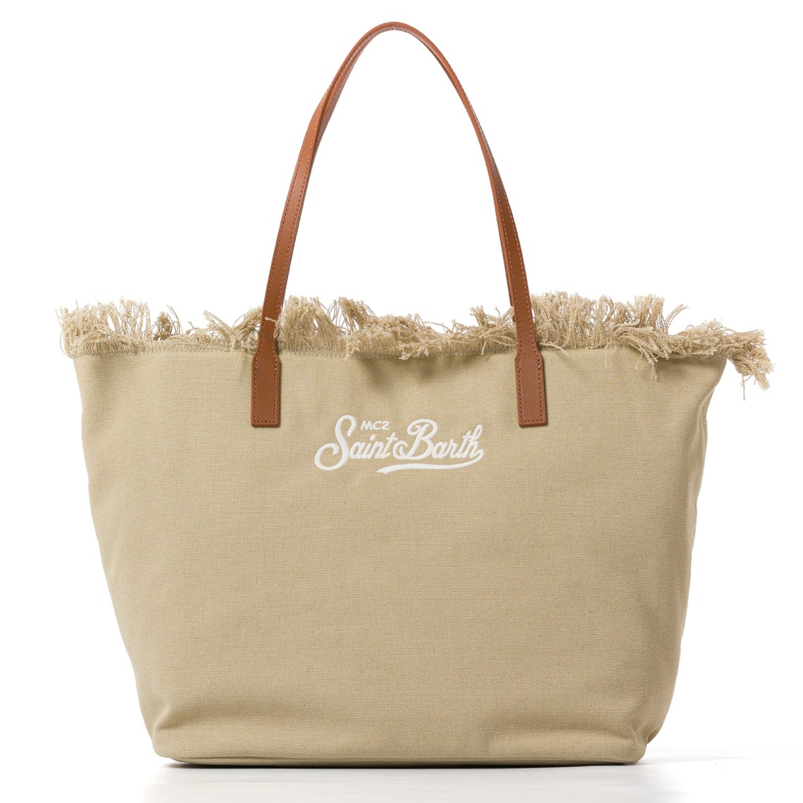 Borsa City Bag regular con frange Mc2 Saint Barth