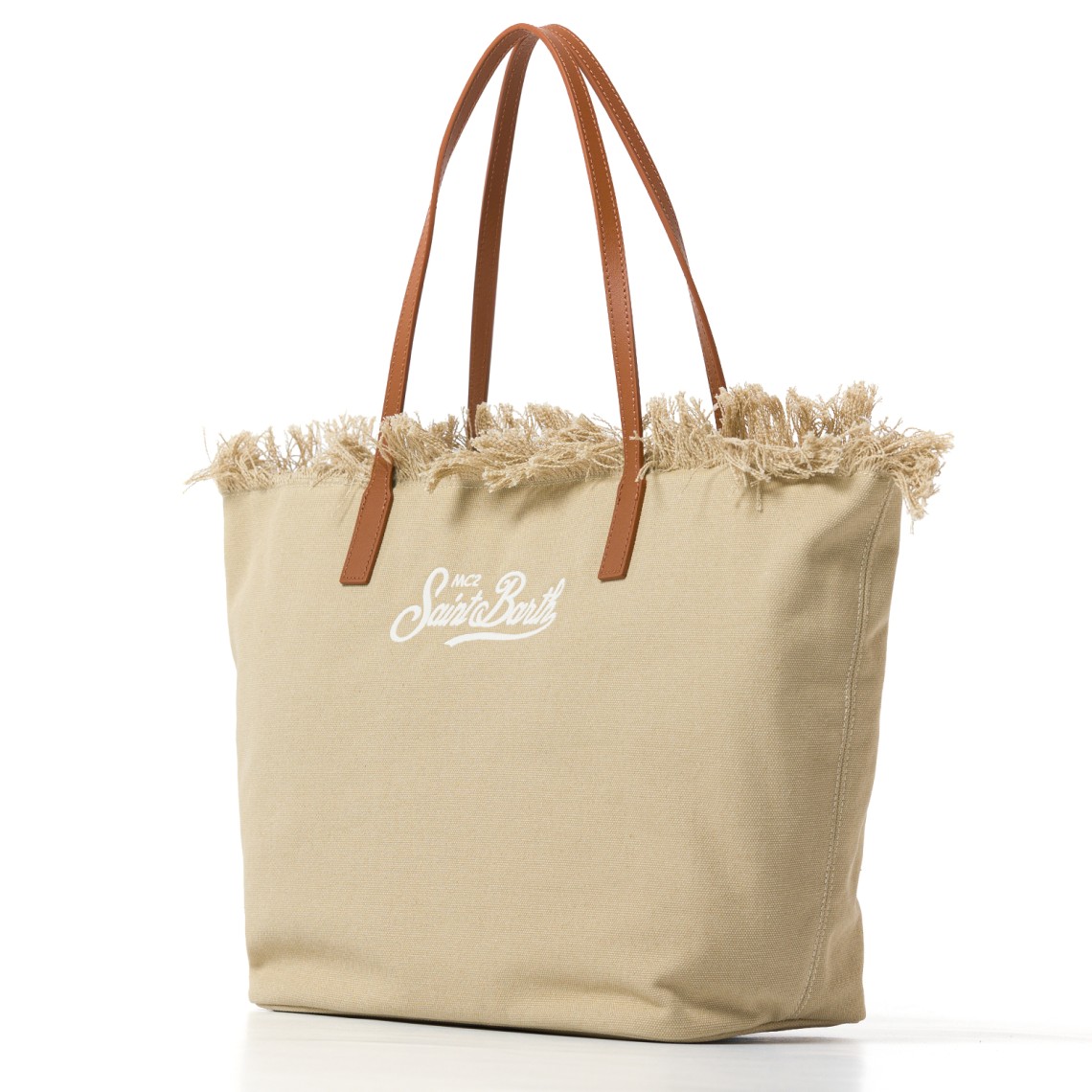 Borsa City Bag regular con frange Mc2 Saint Barth