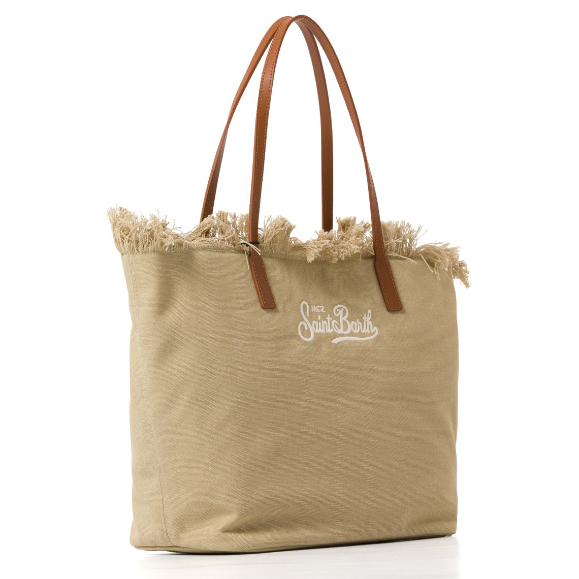 Borsa City Bag regular con frange Mc2 Saint Barth