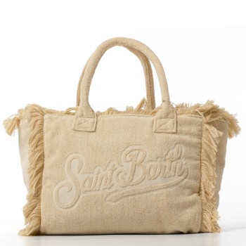 Borsa Vanity regular in tessuto effetto spugna Mc2 Saint Barth