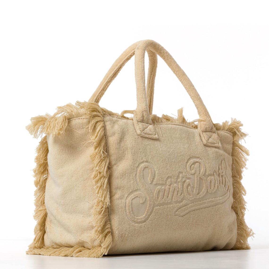 Borsa Vanity regular in tessuto effetto spugna Mc2 Saint Barth
