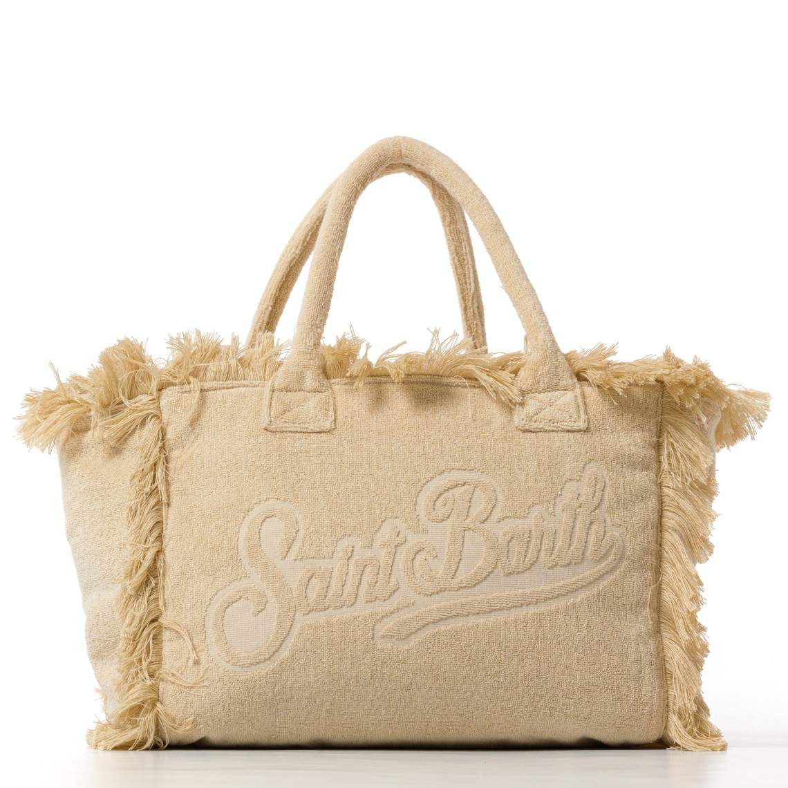 Borsa Vanity regular in tessuto effetto spugna Mc2 Saint Barth
