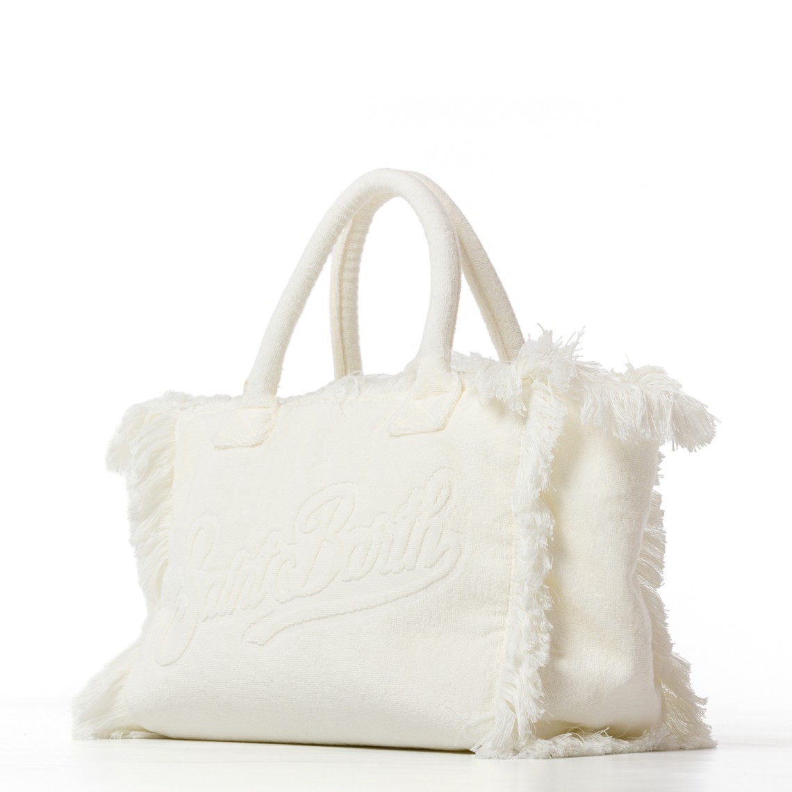 Borsa Vanity regular in tessuto effetto spugna Mc2 Saint Barth
