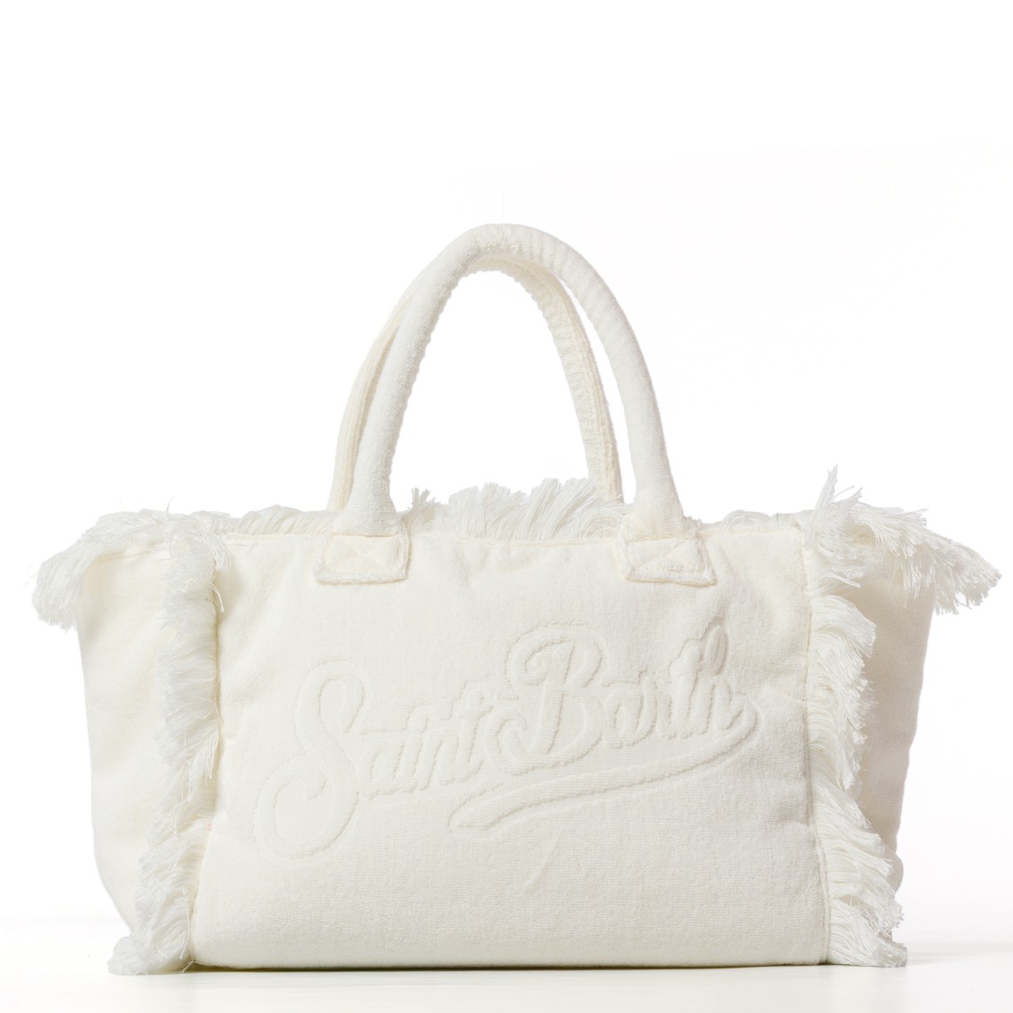 Borsa Vanity regular in tessuto effetto spugna Mc2 Saint Barth