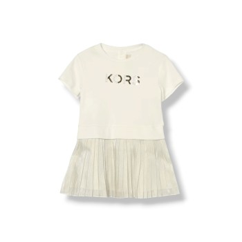 Abito a t-shirt Michael Kors in cotone bambina