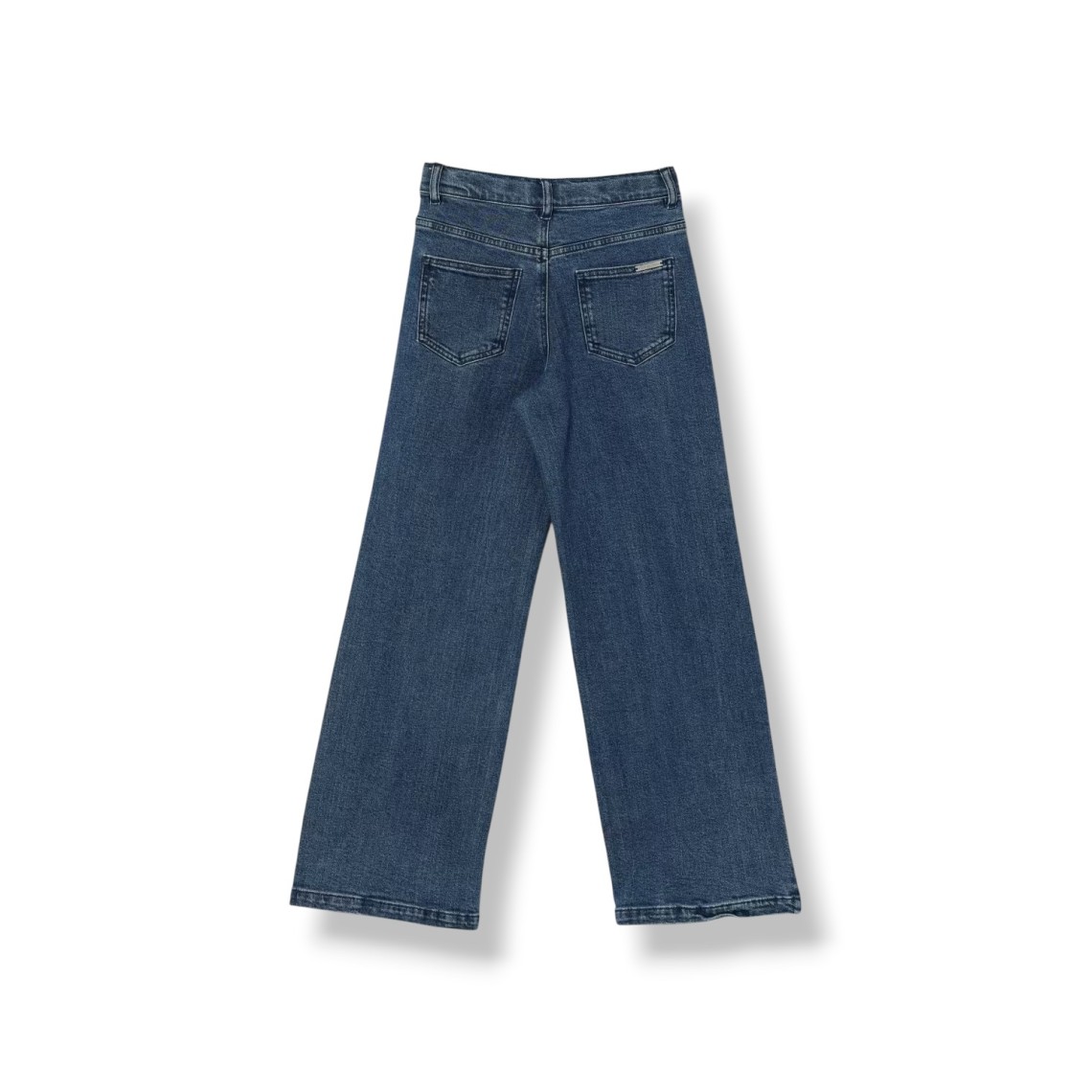 Jeans straight Michael Kors in denim distressed bambina