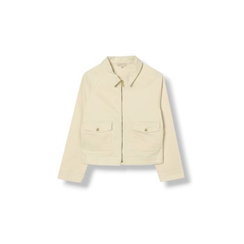 Giacca camicia in cotone Michael Kors bambina