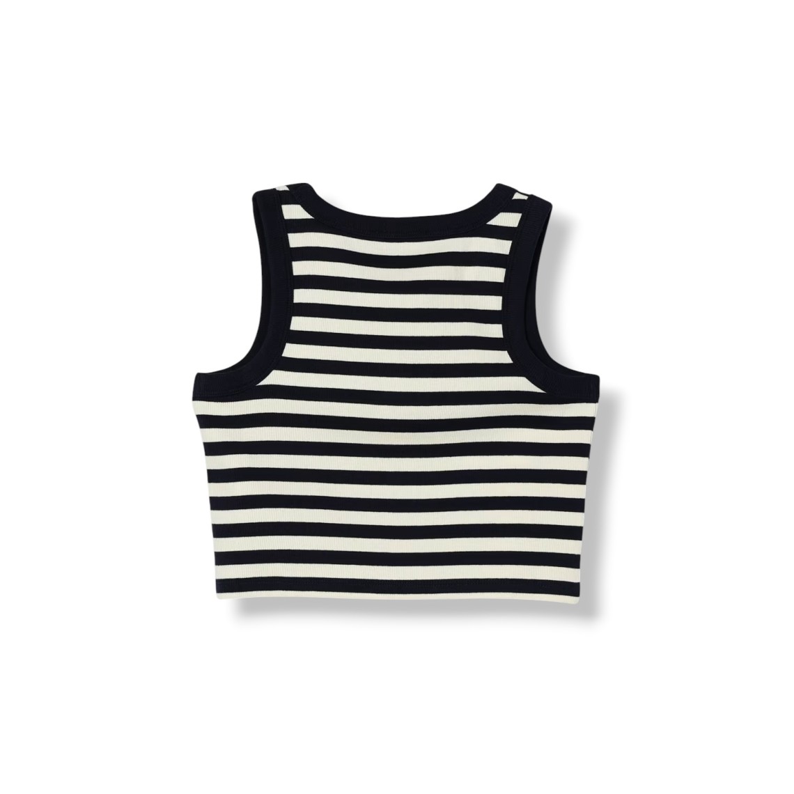 Canotta crop in cotone con logo Michael Kors bambina