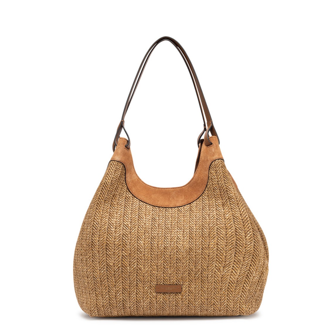 Borsa in paglia intrecciata Dua Gianni Chiarini