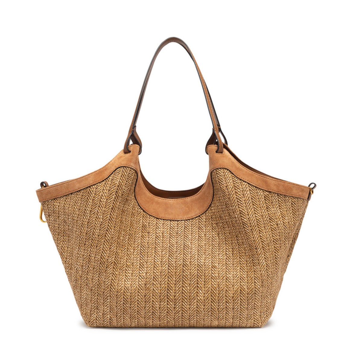 Borsa in paglia intrecciata Dua Gianni Chiarini