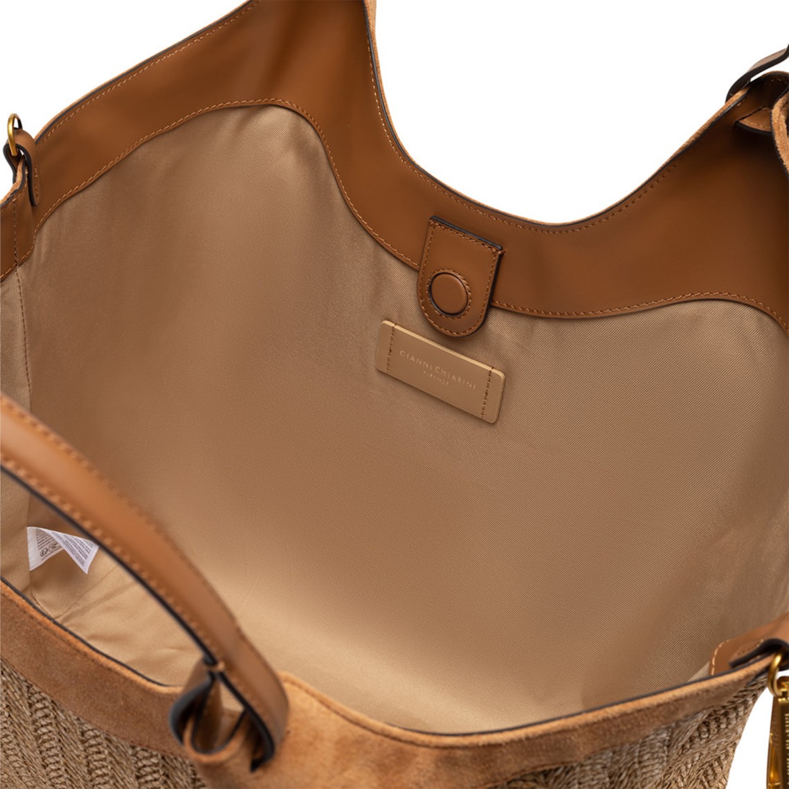 Borsa in paglia intrecciata Dua Gianni Chiarini