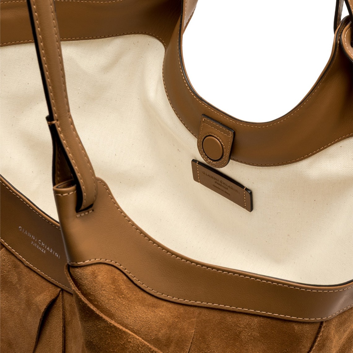 Borsa in pelle di camoscio Dua Gianni Chiarini