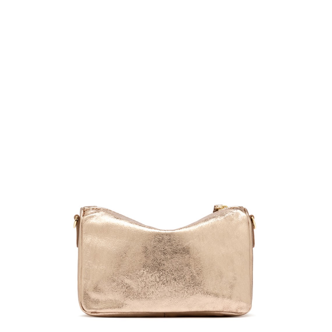 Borsa in suede laminato Nora Pouch Gianni Chiarini
