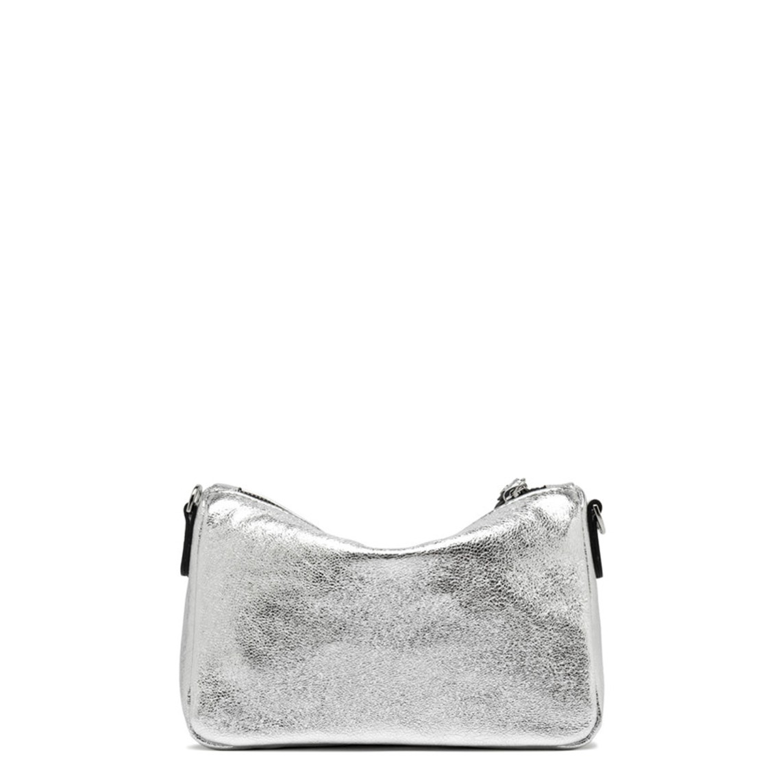 Borsa in suede laminato Nora Pouch Gianni Chiarini