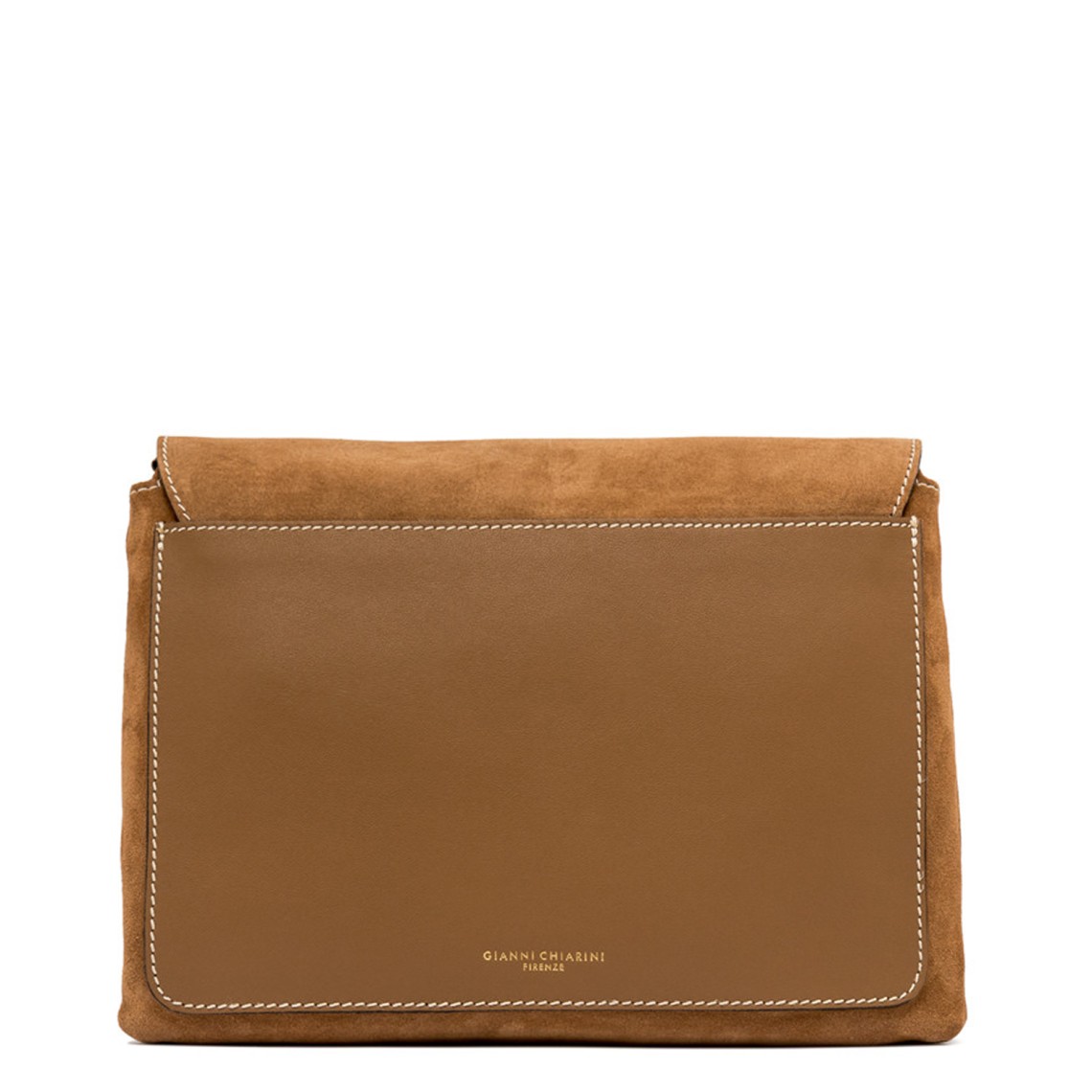 Borsa a tracolla in pelle scamosciata Three Gianni Chiarini