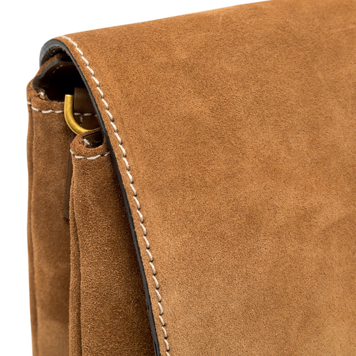 Borsa a tracolla in pelle scamosciata Three Gianni Chiarini